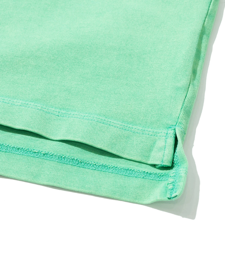 go slow caravan(ゴースローキャラバン) |三本引き揃えヘビー天竺 ケミカル ワイド9/S TEE (MENS)