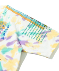 go slow caravan(ゴースローキャラバン) |32/1三本引き揃えヘビー天竺TIE DYE 落書きカオス ラグラン TEE (MENS)