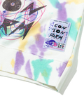 go slow caravan(ゴースローキャラバン) |32/1三本引き揃えヘビー天竺TIE DYE 落書きカオス ラグラン TEE (MENS)