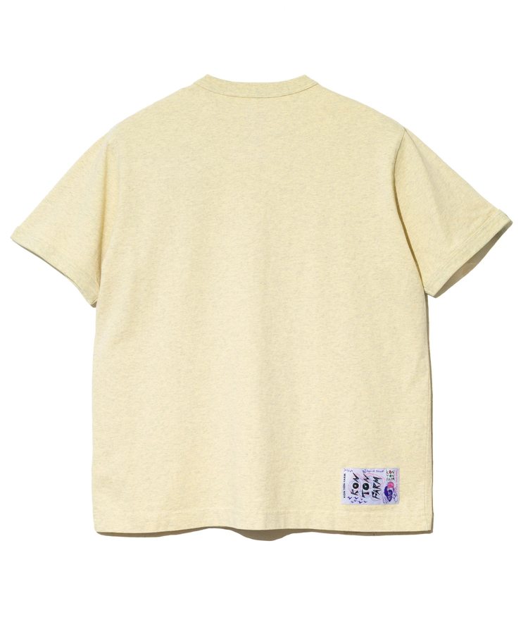 go slow caravan(ゴースローキャラバン) |メランジェ G/D リンガー TEE KON TON FARMER (MENS/WOMENS)