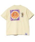 go slow caravan(ゴースローキャラバン) |メランジェ G/D リンガー TEE FLOWERCAT (MENS/WOMENS)
