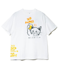 go slow caravan(ゴースローキャラバン) |RAY綿 猫と麦酒 TEE 猫生乾杯 (MENS/WOMENS)