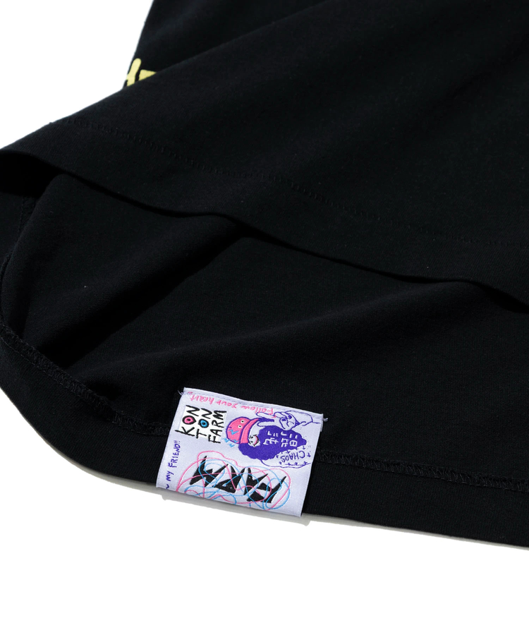 go slow caravan(ゴースローキャラバン) |RAY綿 猫と麦酒 TEE 猫生乾杯 (MENS/WOMENS)