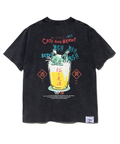 go slow caravan(ゴースローキャラバン) |RAY綿 G/D 猫と麦酒 TEE 麦酒風呂 (MENS/WOMENS)