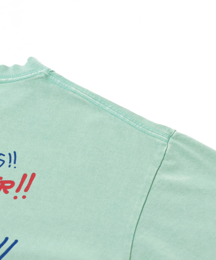 go slow caravan(ゴースローキャラバン) |RAY綿 G/D 猫と麦酒 TEE 麦酒風呂 (MENS/WOMENS)