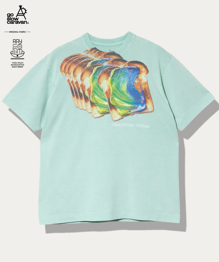 go slow caravan(ゴースローキャラバン) |RAY綿 G/D SOMETHING SPECIAL TEE (MENS)