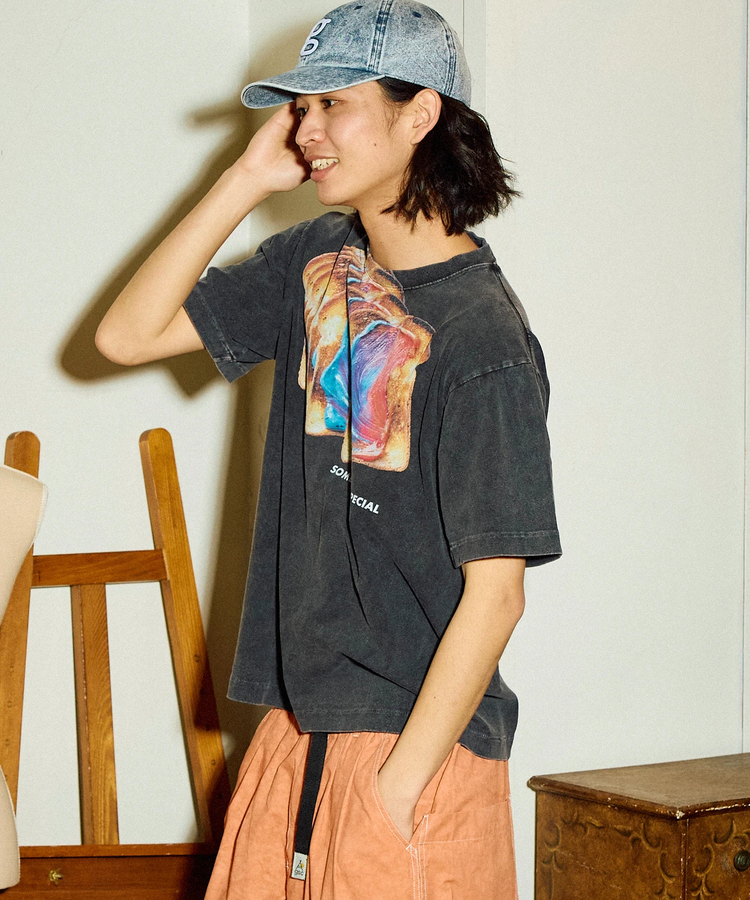 go slow caravan(ゴースローキャラバン) |RAY綿 G/D SOMETHING SPECIAL TEE (MENS)