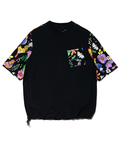 go slow caravan(ゴースローキャラバン) |RAY綿 アクティブパターン切替ハッピーフラワー PKT TEE (MENS)