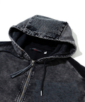 go slow caravan(ゴースローキャラバン) |MIX FAB ルーズ ZIPパーカー HARD WASH (MENS)