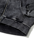 go slow caravan(ゴースローキャラバン) |MIX FAB ルーズ ZIPパーカー HARD WASH (MENS)