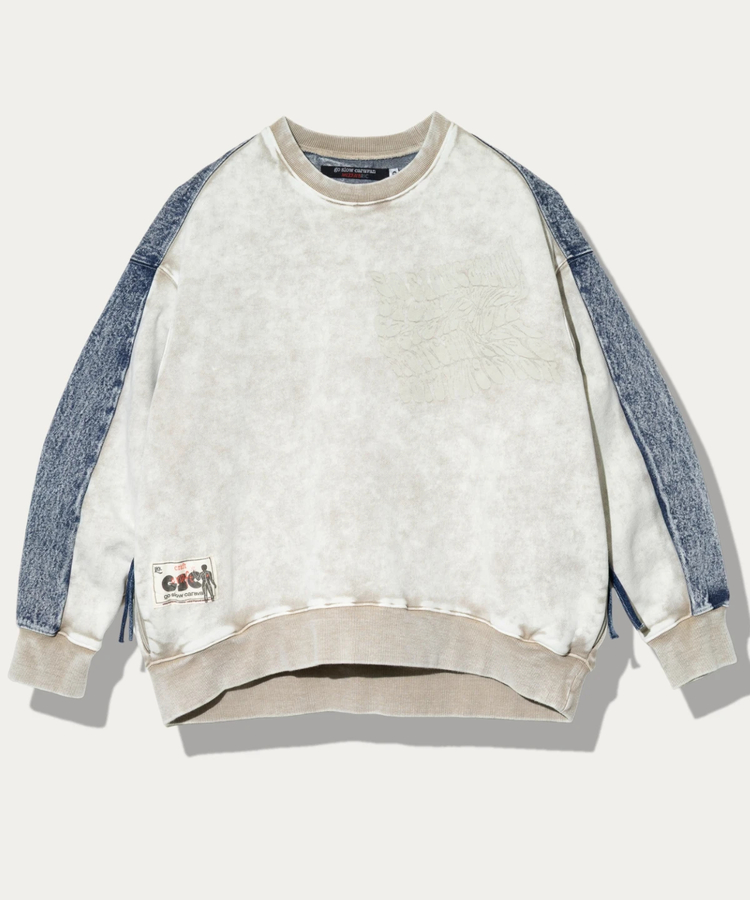 go slow caravan(ゴースローキャラバン) |MIX FAB ルーズプルオーバー HARD WASH (MENS)