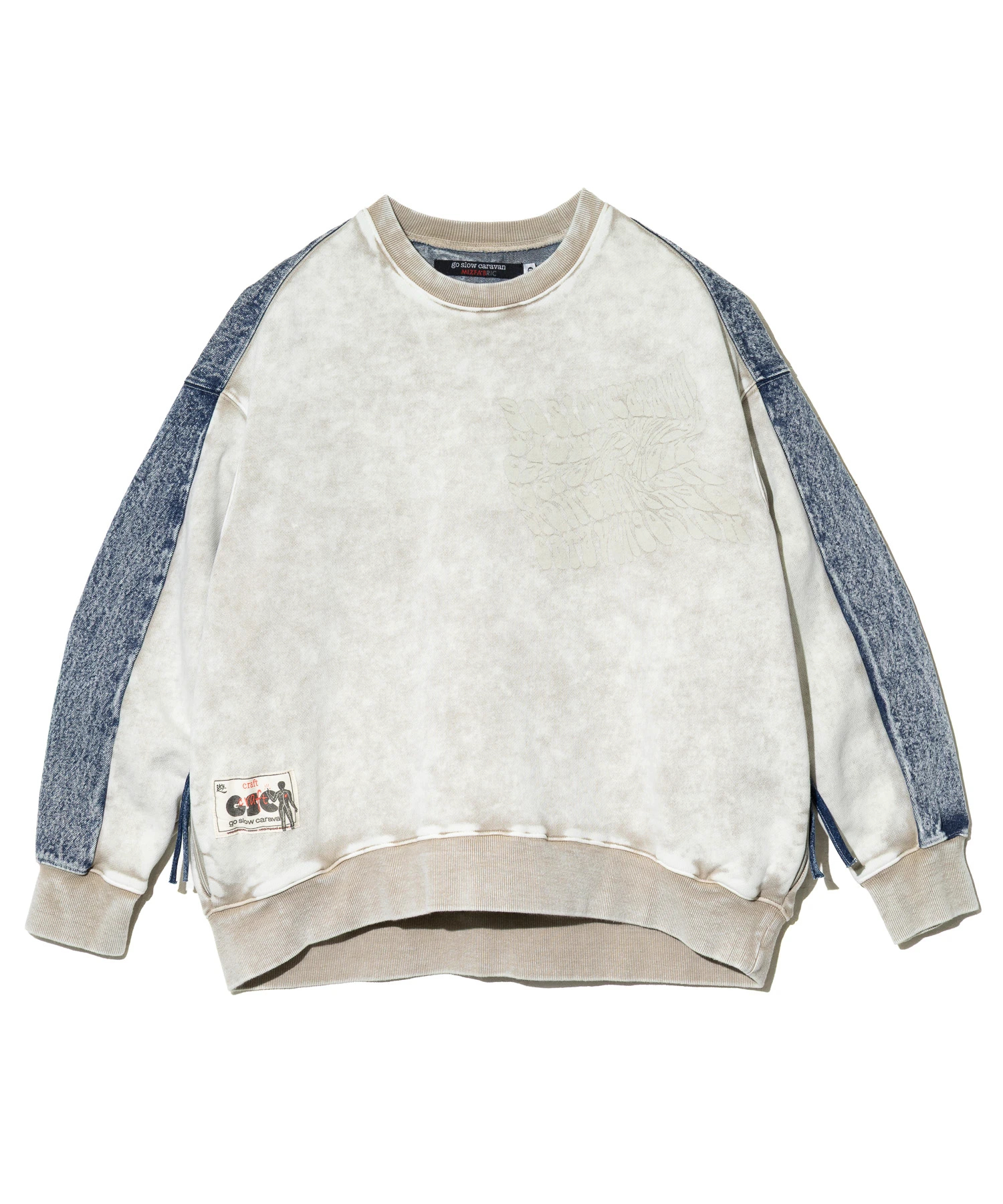 MIX FAB ルーズプルオーバー HARD WASH (MENS)｜ファッション通販