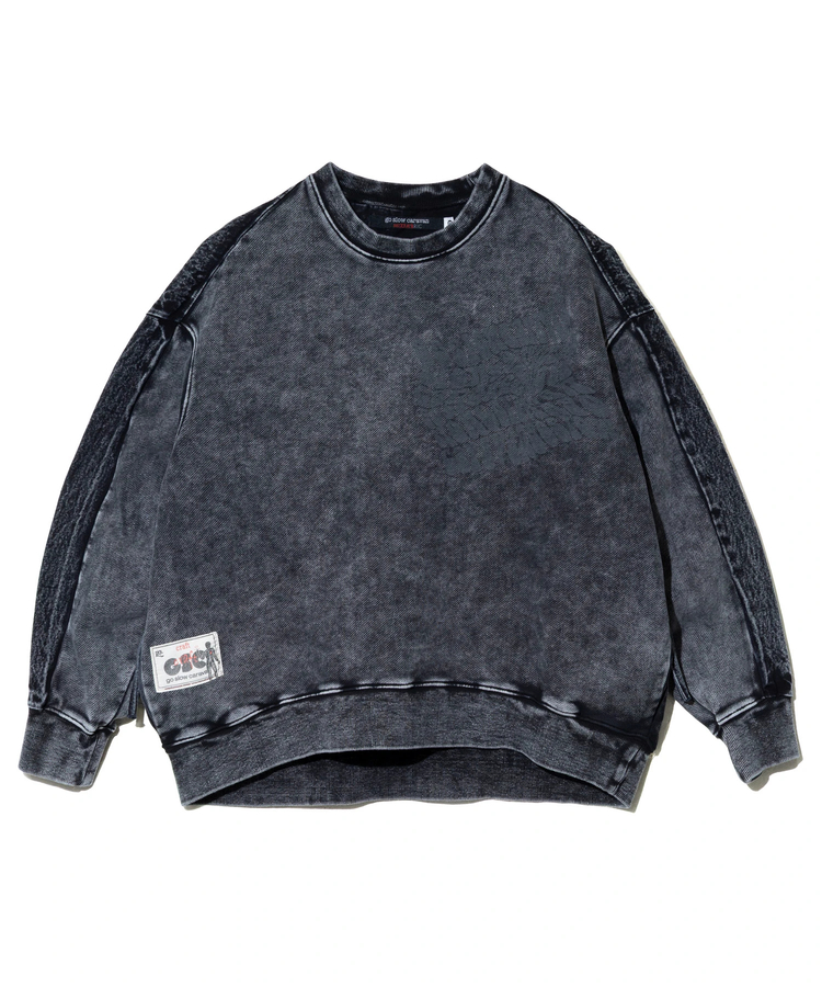 go slow caravan(ゴースローキャラバン) |MIX FAB ルーズプルオーバー HARD WASH (MENS)