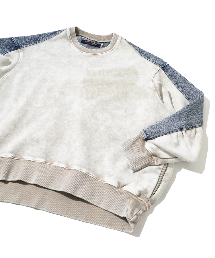 go slow caravan(ゴースローキャラバン) |MIX FAB ルーズプルオーバー HARD WASH (MENS)