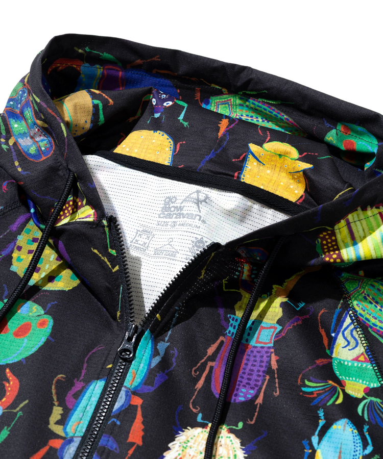 go slow caravan(ゴースローキャラバン) |ドットテックニットZIP フーディー (MENS)