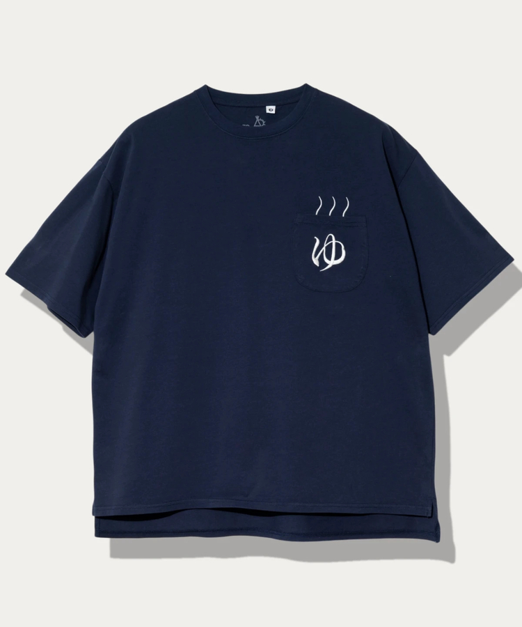 go slow caravan(ゴースローキャラバン) |シリコンバイオ 色々ポケット刺繍 ゆったり TEE (MENS/WOMENS)