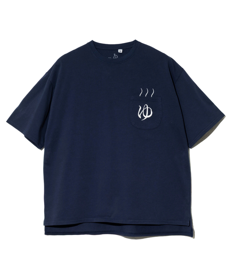 go slow caravan(ゴースローキャラバン) |シリコンバイオ 色々ポケット刺繍 ゆったり TEE (MENS/WOMENS)