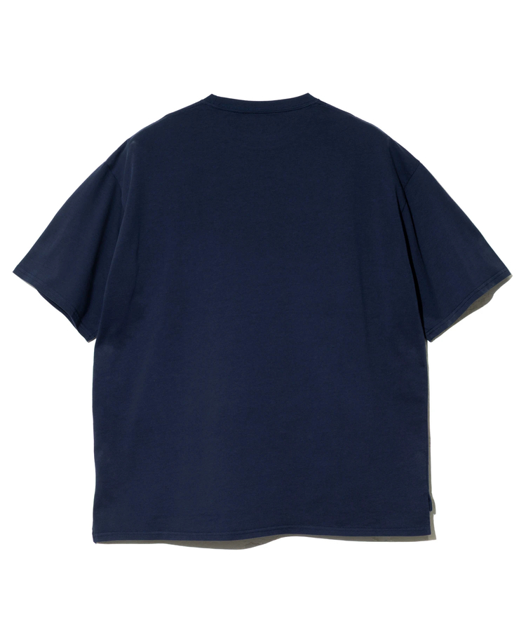 go slow caravan(ゴースローキャラバン) |シリコンバイオ 色々ポケット刺繍 ゆったり TEE (MENS/WOMENS)