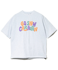go slow caravan(ゴースローキャラバン) |シリコンバイオ ヒッピーロゴ ゆったり TEE (MENS)