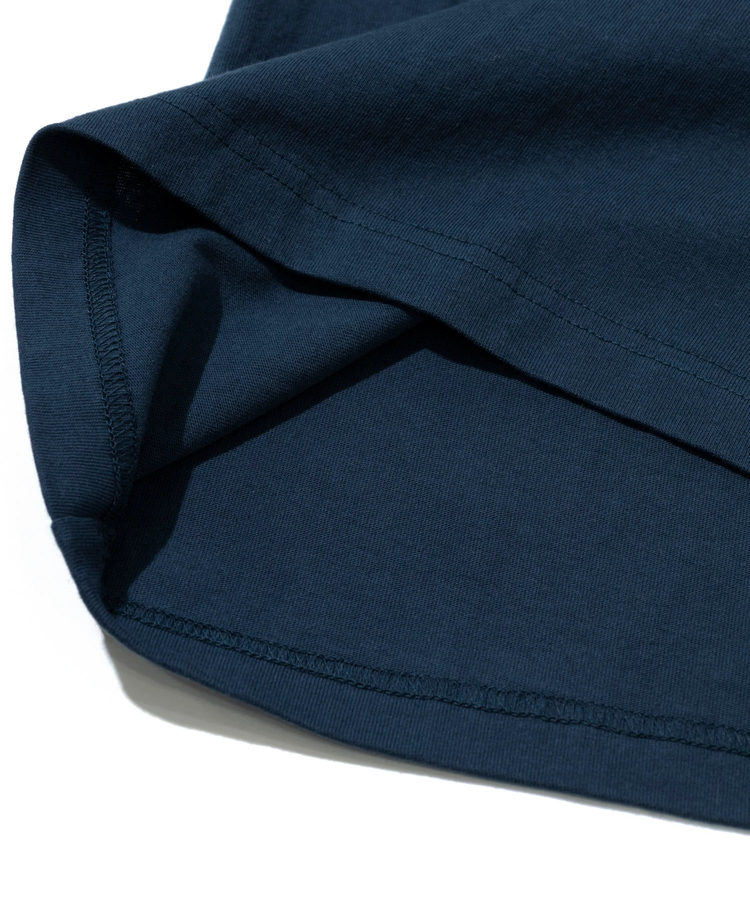 go slow caravan(ゴースローキャラバン) |USA/C スクエアLOGOバックプリント ロングスリーブTEE (MENS)