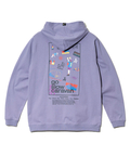 go slow caravan(ゴースローキャラバン) |USA/C スクエアLOGOバックプリント ZIPフーディー (MENS/WOMENS)
