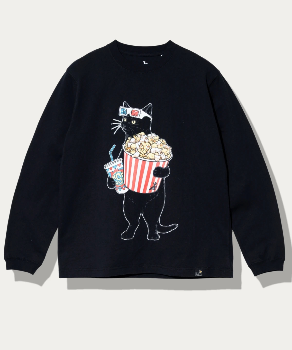 USA/C シネマ猫ロングスリーブ TEE (MENS/WOMENS)｜ファッション通販