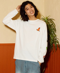 go slow caravan(ゴースローキャラバン) |USA/C お弁当柄 ロングスリーブ TEE (MENS)
