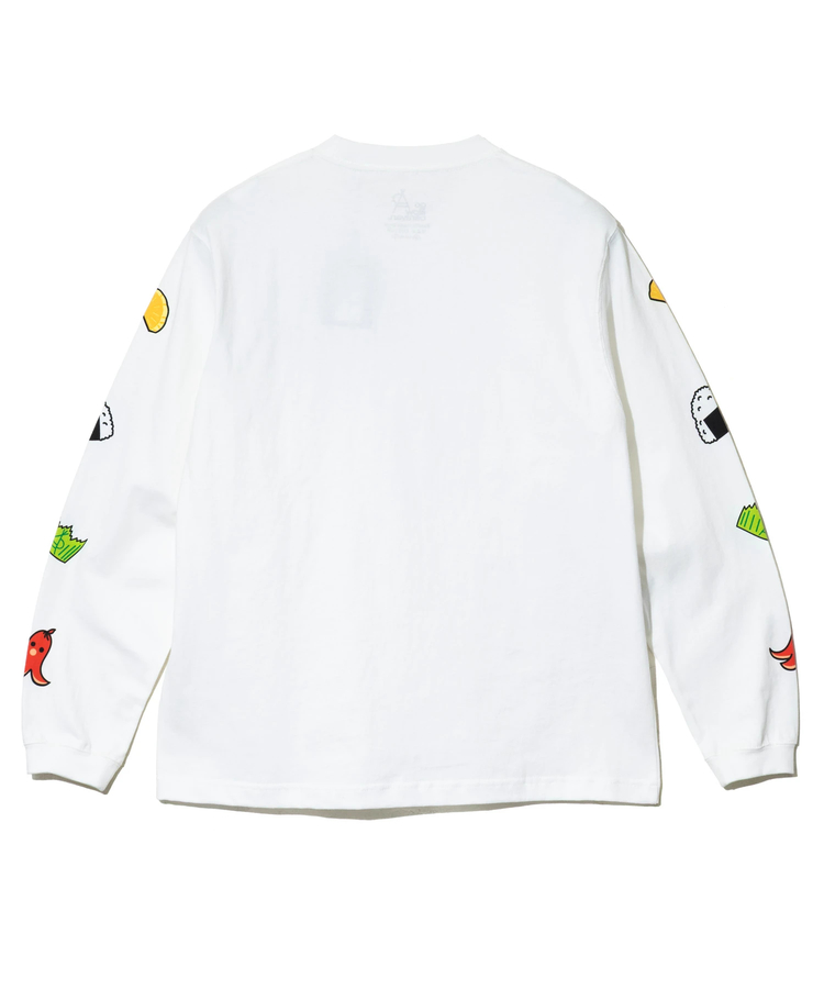 go slow caravan(ゴースローキャラバン) |USA/C お弁当柄 ロングスリーブ TEE (MENS)