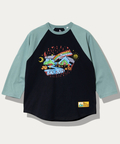 go slow caravan(ゴースローキャラバン) |USA/C gsc WORLD 8分袖 BB TEE (MENS/WOMENS)