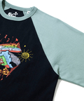 go slow caravan(ゴースローキャラバン) |USA/C gsc WORLD 8分袖 BB TEE (MENS/WOMENS)