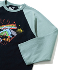 go slow caravan(ゴースローキャラバン) |USA/C gsc WORLD 8分袖 BB TEE (MENS/WOMENS)