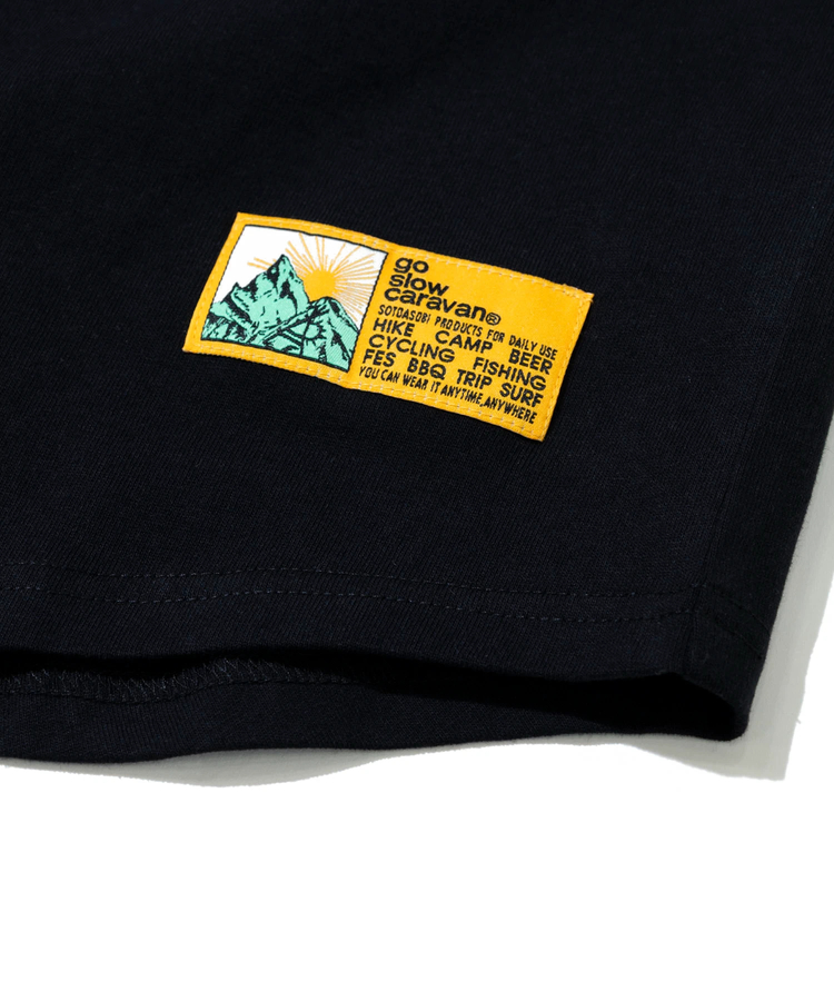 go slow caravan(ゴースローキャラバン) |USA/C gsc WORLD 8分袖 BB TEE (MENS/WOMENS)