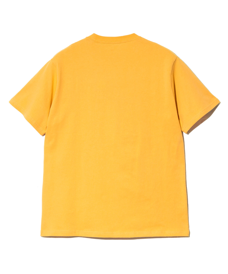 go slow caravan(ゴースローキャラバン) |USA/C フラワー刺繍 LOGO TEE (MENS/WOMENS)