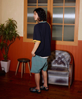 go slow caravan(ゴースローキャラバン) |USA/C ラグランリンガーゆったりTEE (MENS/WOMENS)