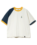 go slow caravan(ゴースローキャラバン) |USA/C ラグランリンガーゆったりTEE (MENS/WOMENS)