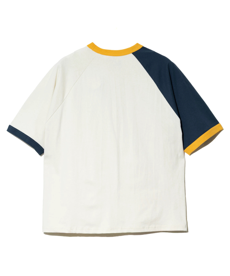 go slow caravan(ゴースローキャラバン) |USA/C ラグランリンガーゆったりTEE (MENS/WOMENS)