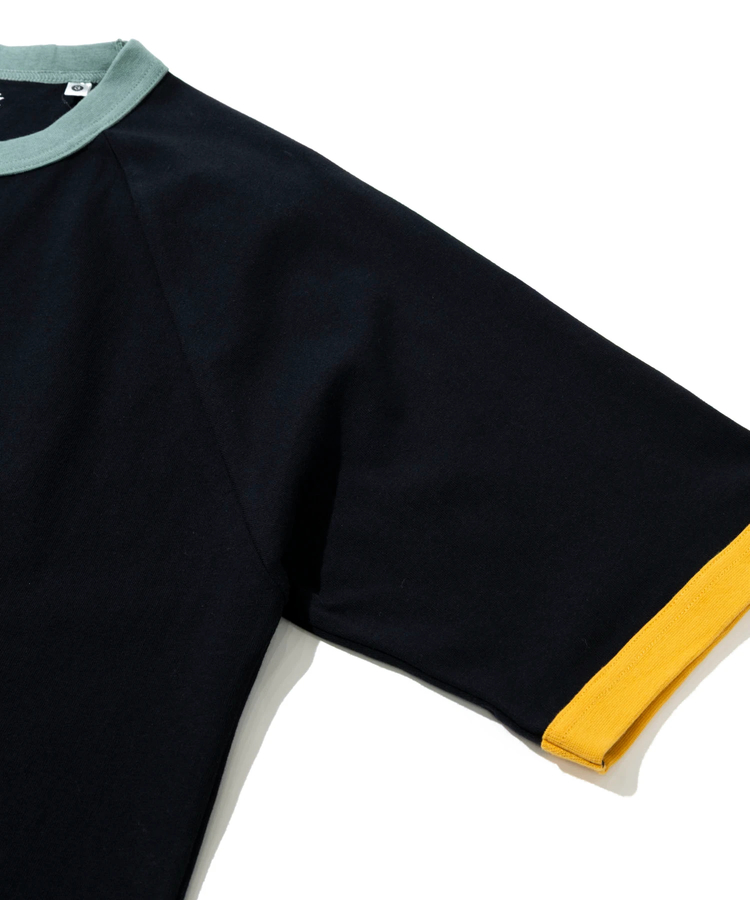 go slow caravan(ゴースローキャラバン) |USA/C ラグランリンガーゆったりTEE (MENS/WOMENS)