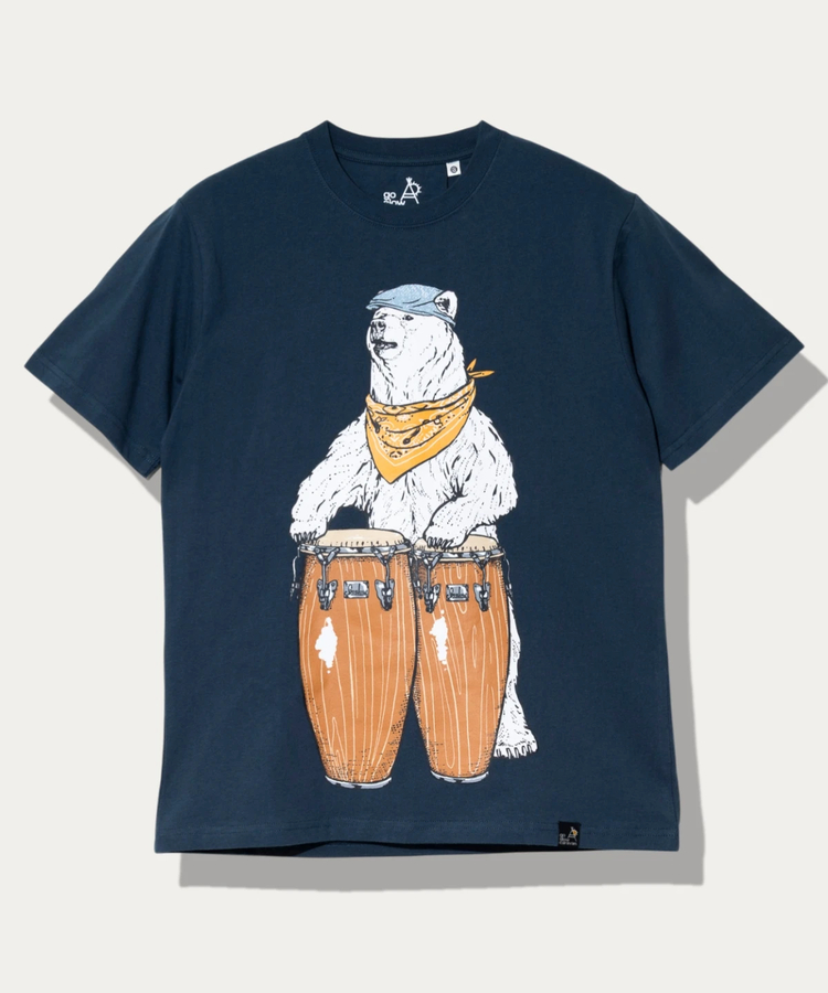 go slow caravan(ゴースローキャラバン) |USA/C コンガクマ TEE (MENS/WOMENS)