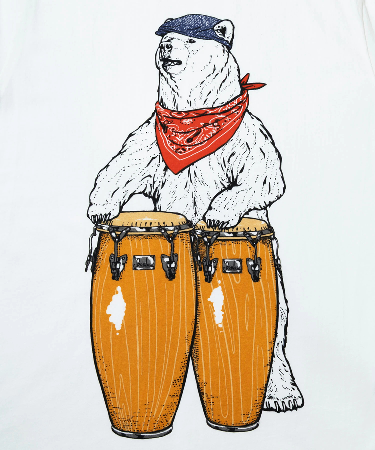 go slow caravan(ゴースローキャラバン) |USA/C コンガクマ TEE (MENS/WOMENS)