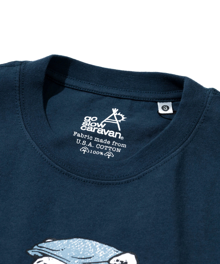 go slow caravan(ゴースローキャラバン) |USA/C コンガクマ TEE (MENS/WOMENS)