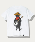 go slow caravan(ゴースローキャラバン) |USA/C バンジョー猫 TEE (MENS/WOMENS)