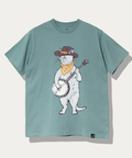 go slow caravan(ゴースローキャラバン) |USA/C バンジョー猫 TEE (MENS/WOMENS)