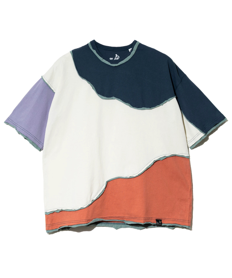 go slow caravan(ゴースローキャラバン) |USA/C CRAZY 歪み ゆったりTEE (MENS/WOMENS)