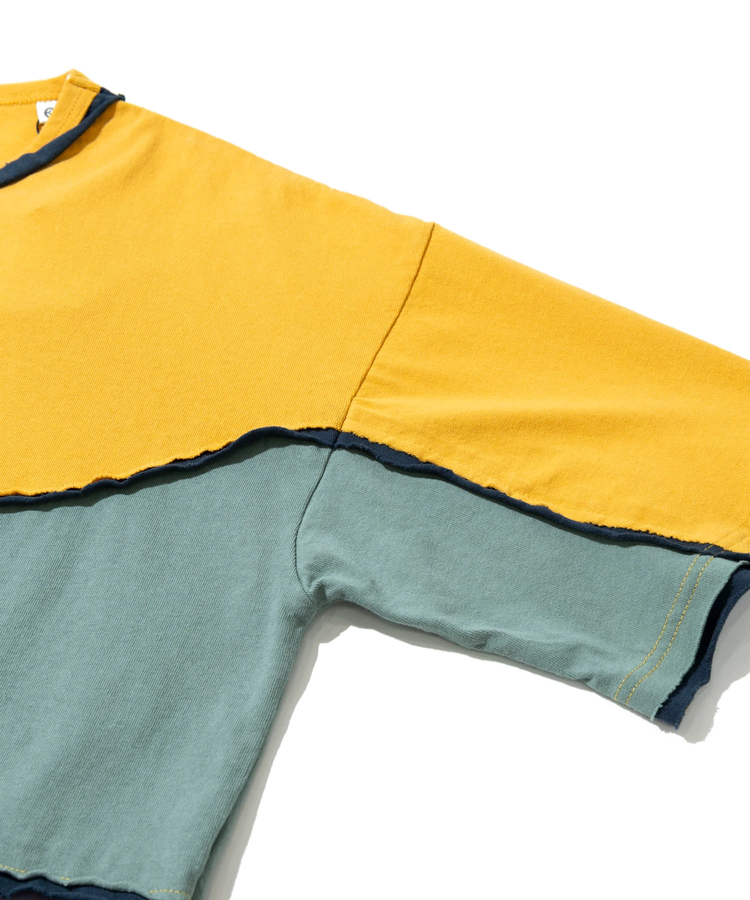 go slow caravan(ゴースローキャラバン) |USA/C CRAZY 歪み ゆったりTEE (MENS/WOMENS)