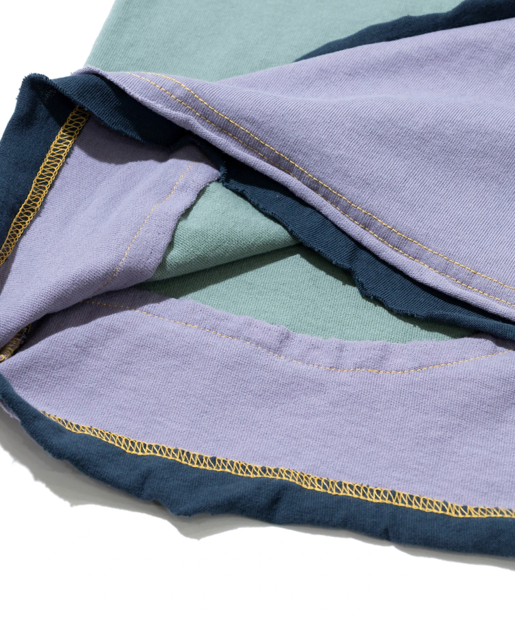 go slow caravan(ゴースローキャラバン) |USA/C CRAZY 歪み ゆったりTEE (MENS/WOMENS)