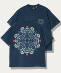 go slow caravan(ゴースローキャラバン) |USA/C ペイズリー ゆったり TEE (MENS/WOMENS)
