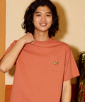go slow caravan(ゴースローキャラバン) |USA/C 色々刺繍 PKT TEE (MENS/WOMENS)
