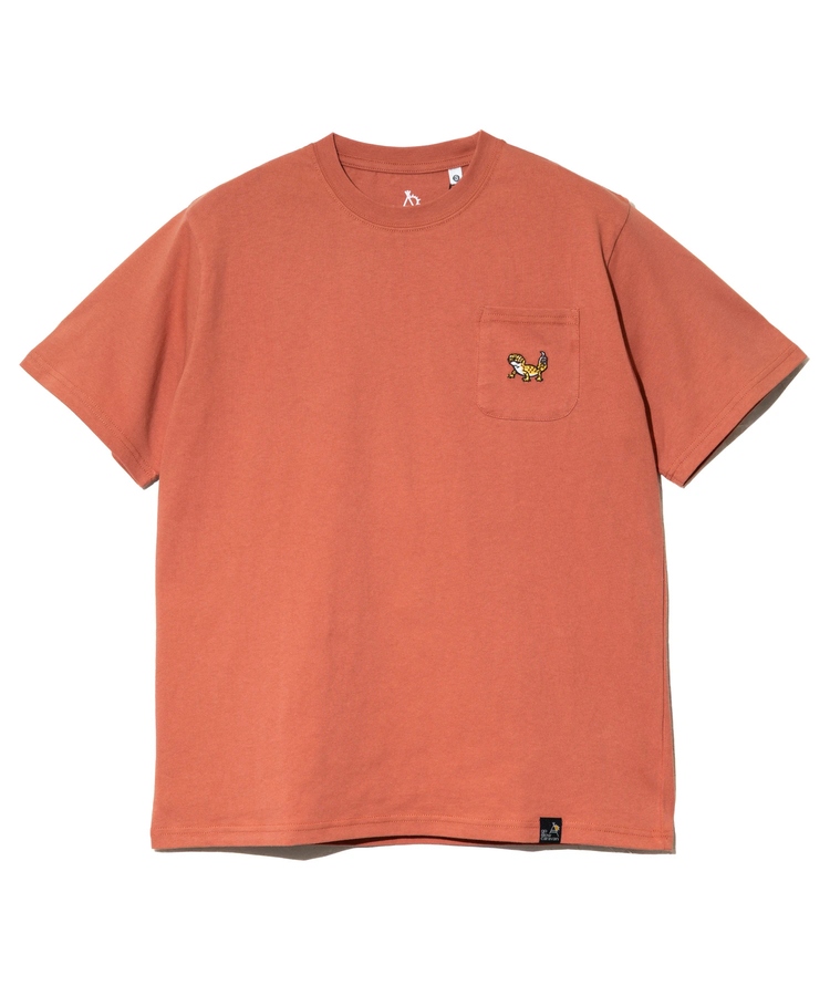 go slow caravan(ゴースローキャラバン) |USA/C 色々刺繍 PKT TEE (MENS/WOMENS)