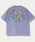go slow caravan(ゴースローキャラバン) |USA/C スクエアLOGOバックプリントゆったりTEE (MENS)