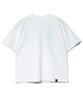 go slow caravan(ゴースローキャラバン) |USA/C スクエアLOGOバックプリントゆったりTEE (MENS)